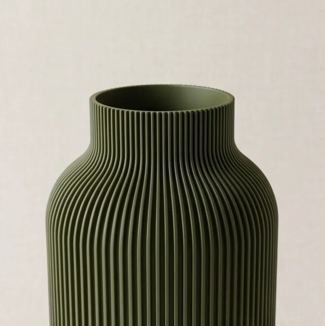 Foto: pieza impresa en Filamento PLA Matte PLA MATTE MILITARY GREEN (2)