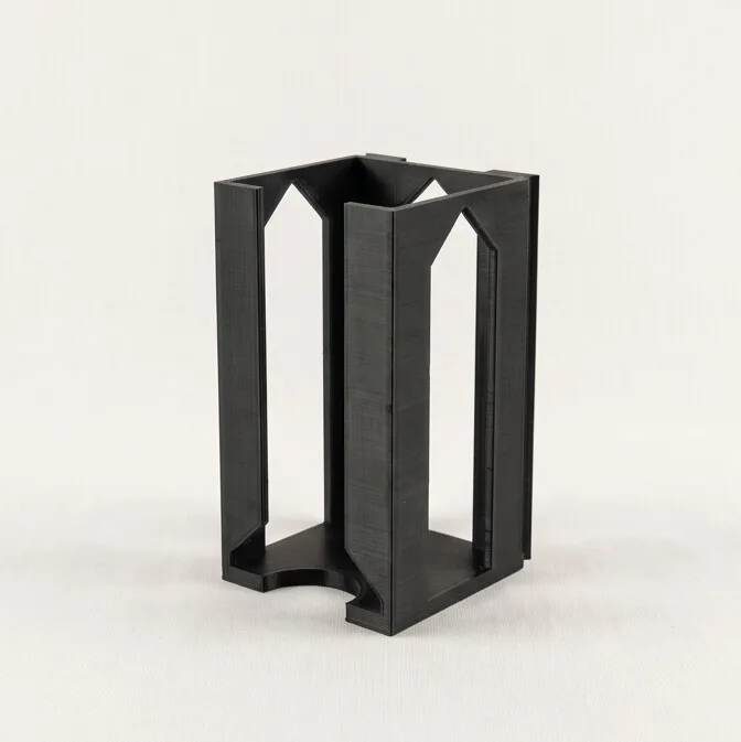 Foto: pieza impresa en Filamento ABS ABS MATTE BLACK (1)
